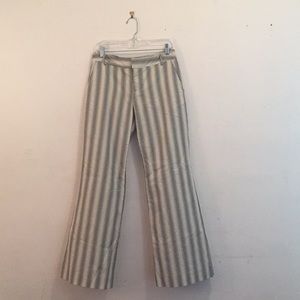 MARNI striped wide leg pants size 42